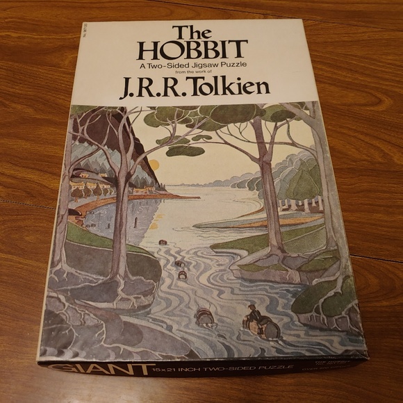 Giant Other - Vintage 1966 The Hobbit J.R.R Tolkien Two-Sided